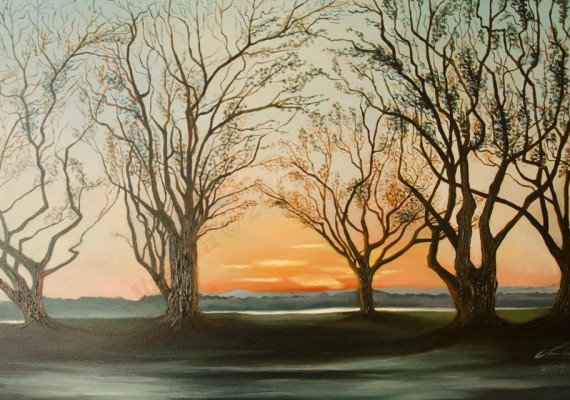 Sunset at Seaport Village